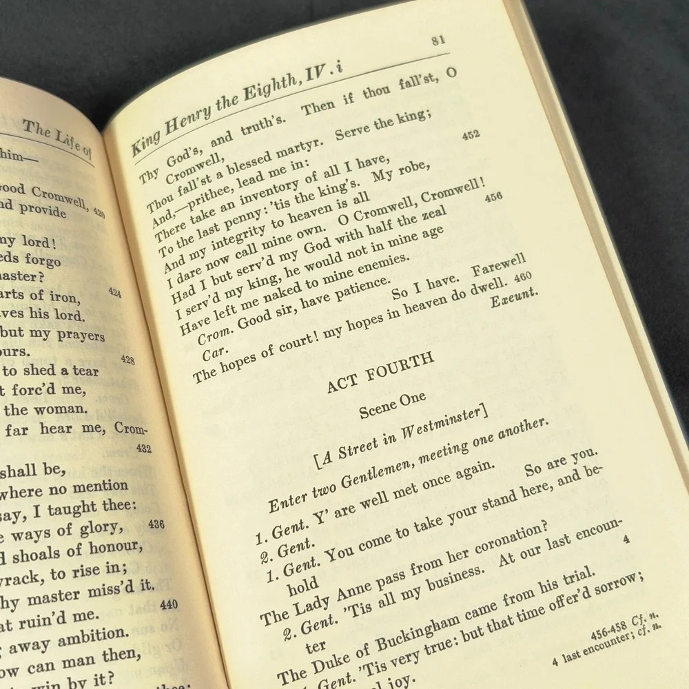 The Yale Shakespeare: The Life Of King‎ Henry the Eighth VIII (Hardcover, 1950s)